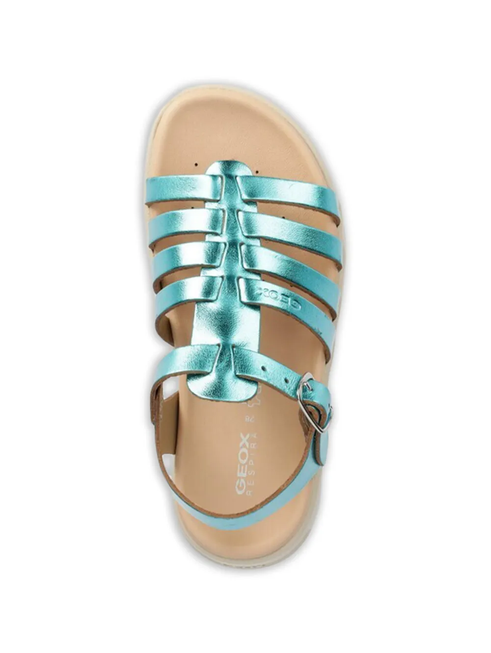Geox Kids Soleima strappy buckle sandals Blauw
