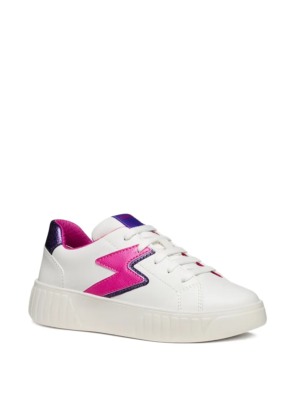 Geox Kids lace-up sneakers Wit