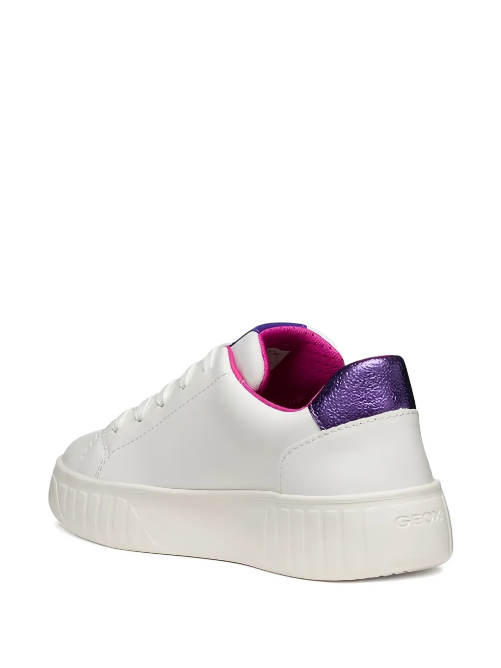 Geox Kids lace-up sneakers Wit