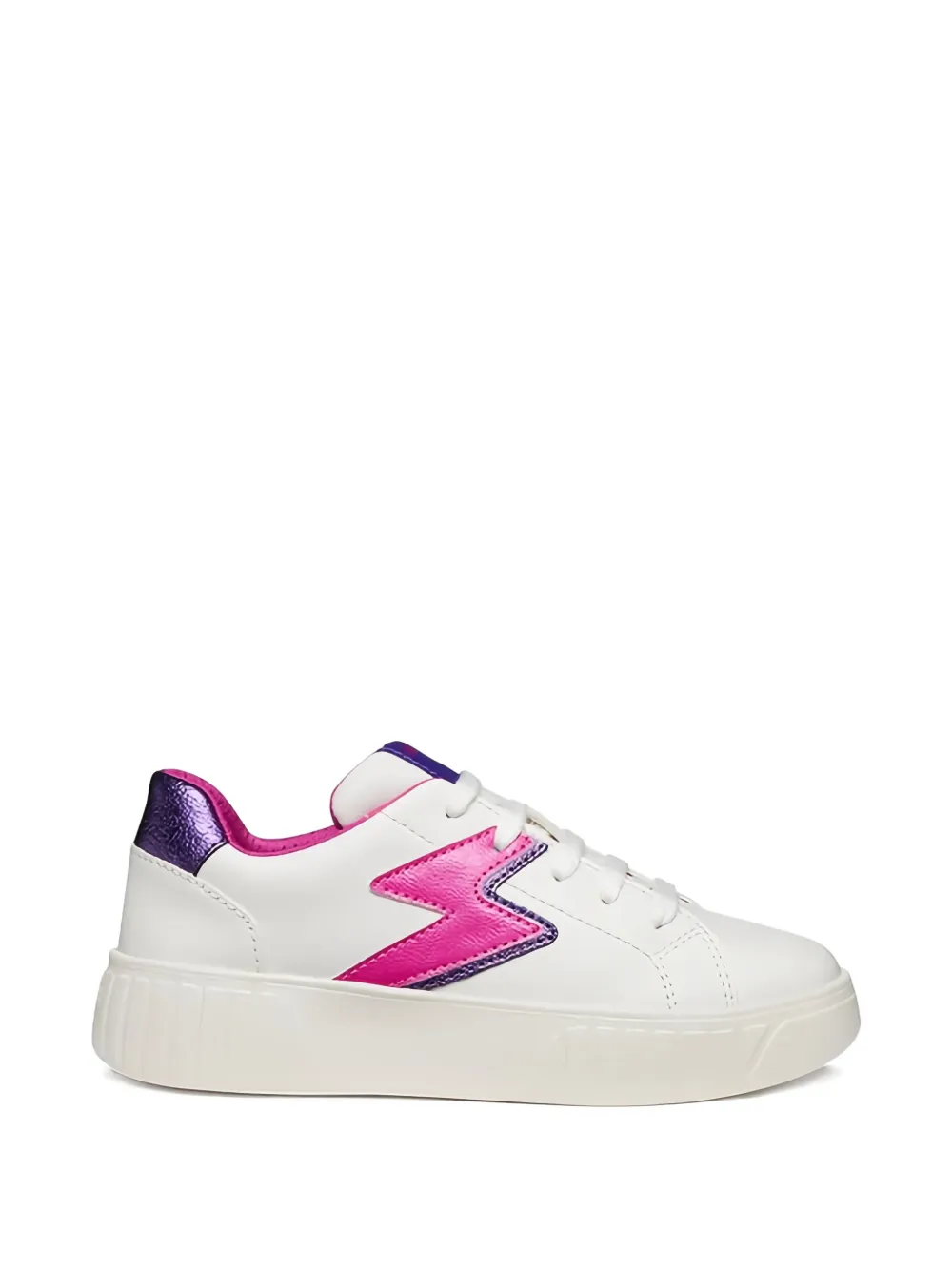 Geox Kids lace-up sneakers Wit