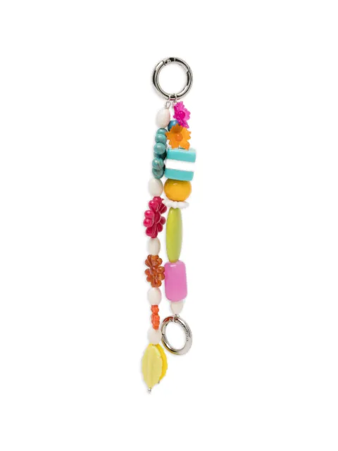 Mira Mikati nøglering med blomstret vedhæng