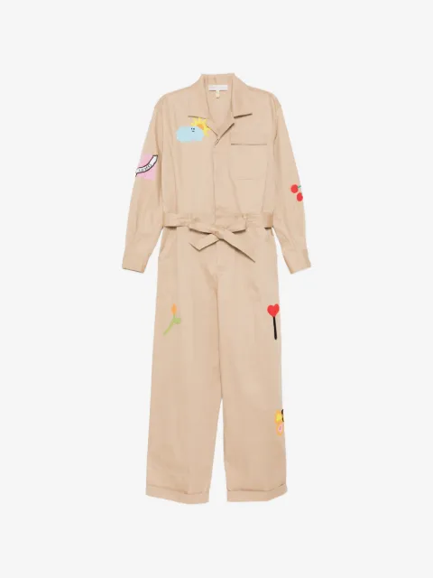 Mira Mikati jumpsuit Patches Trench