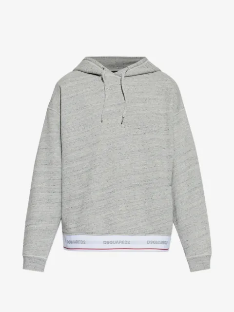 DSQUARED2 hoodie à finitions contrastantes