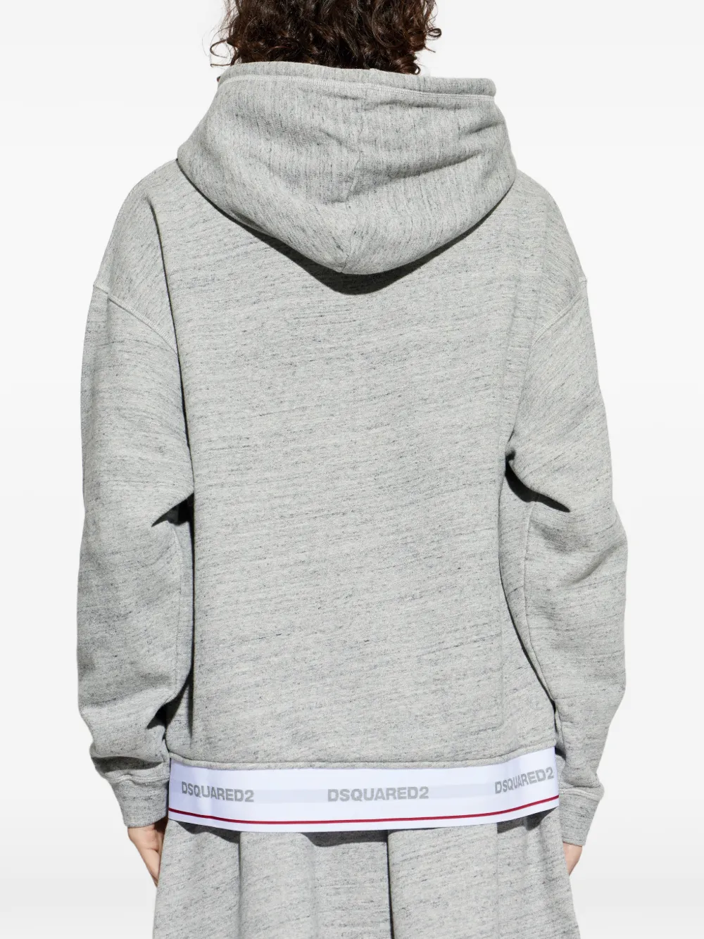 DSQUARED2 Sweater met capuchon Grijs