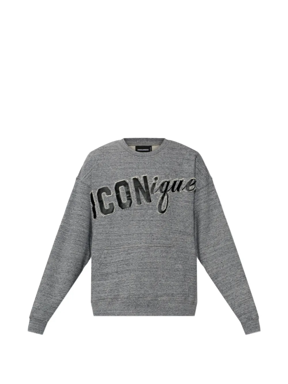 DSQUARED2 lettered sweatshirt - Grigio