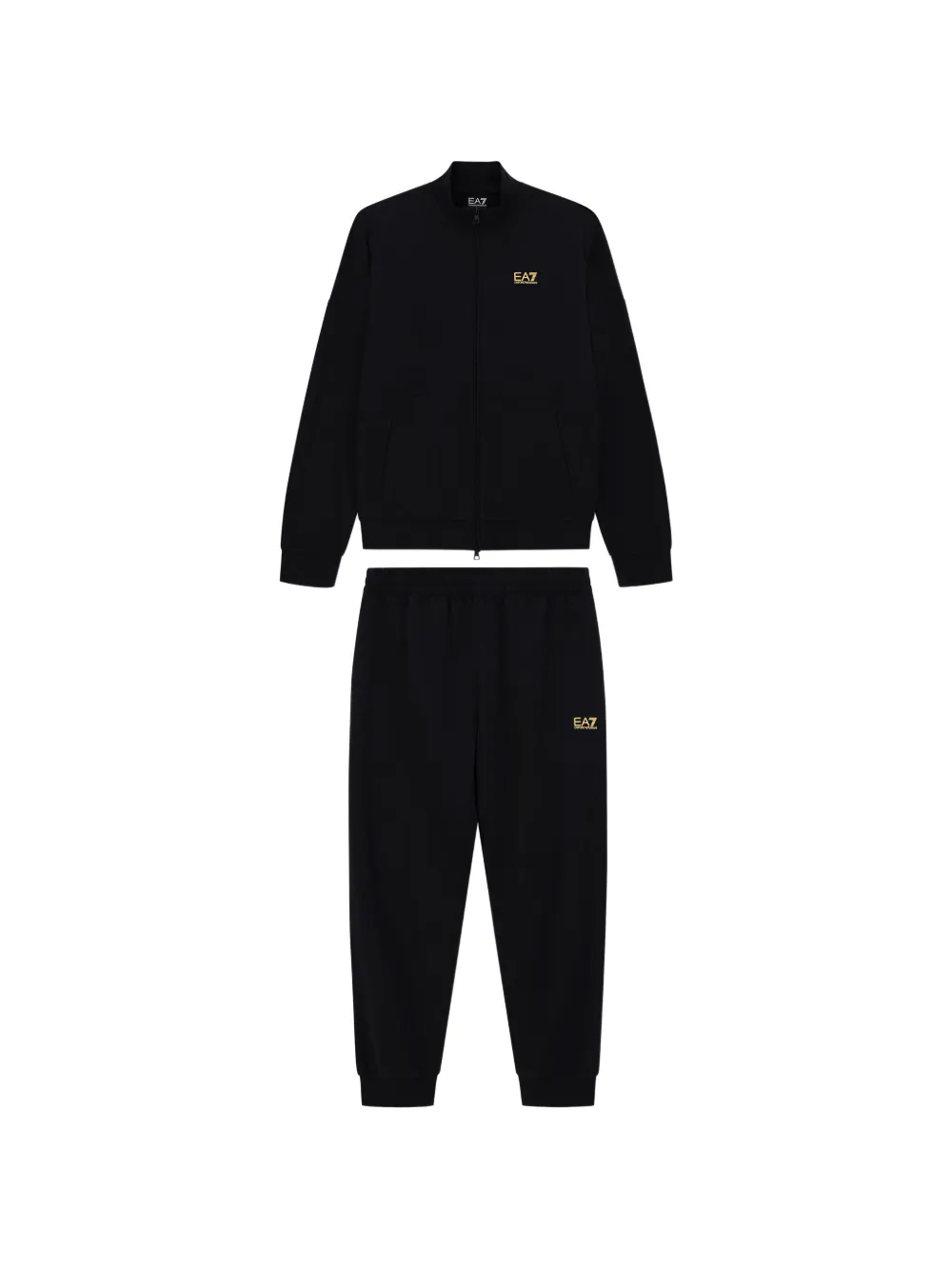 Ea7 Emporio Armani logo trousers - Nero