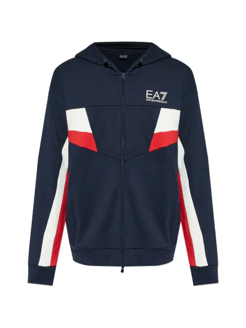 Ea7 Emporio Armani hoodie con logo estampado