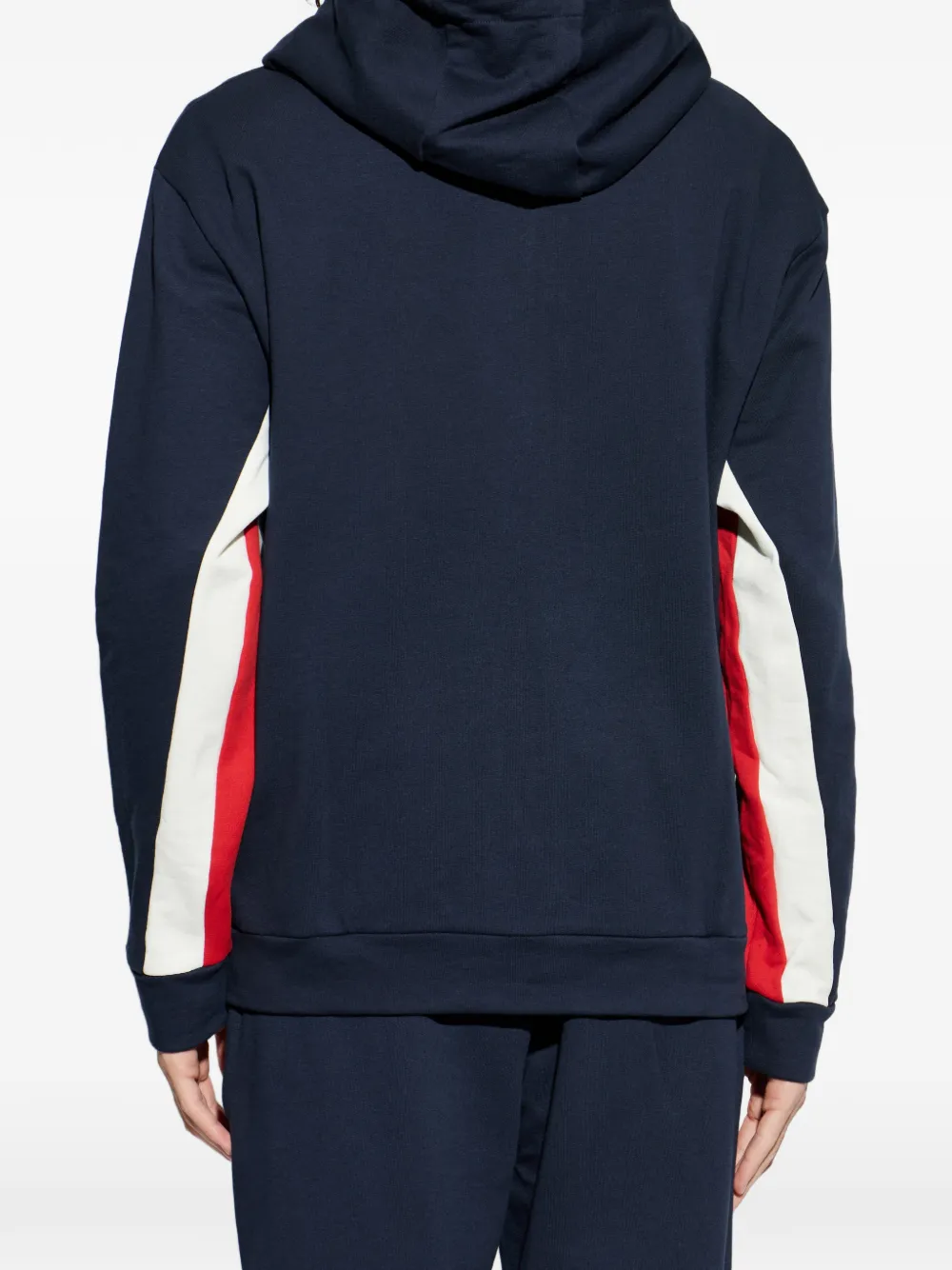 Ea7 Emporio Armani Hoodie met logoprint Blauw