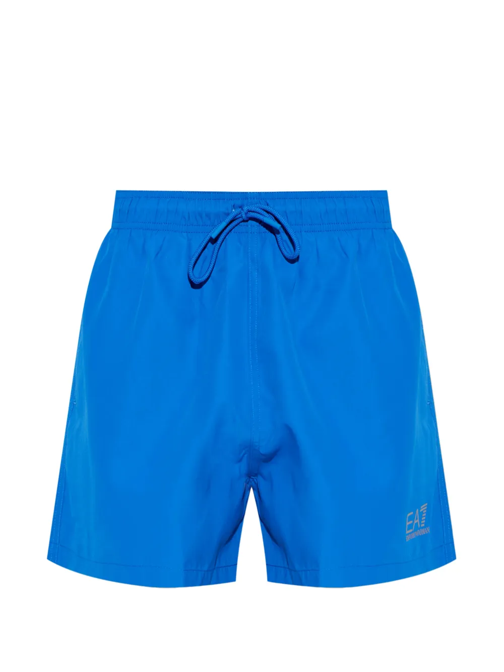 Ea7 Emporio Armani logo-detail swim shorts - Blu