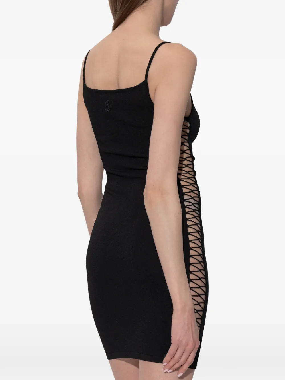 DSQUARED2 Mini-jurk met uitgesneden details Zwart