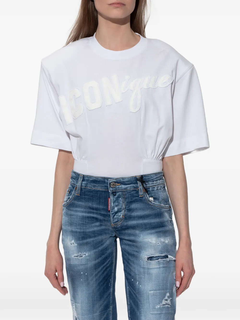  Dsquared2 Iconique Bodysuit - White 