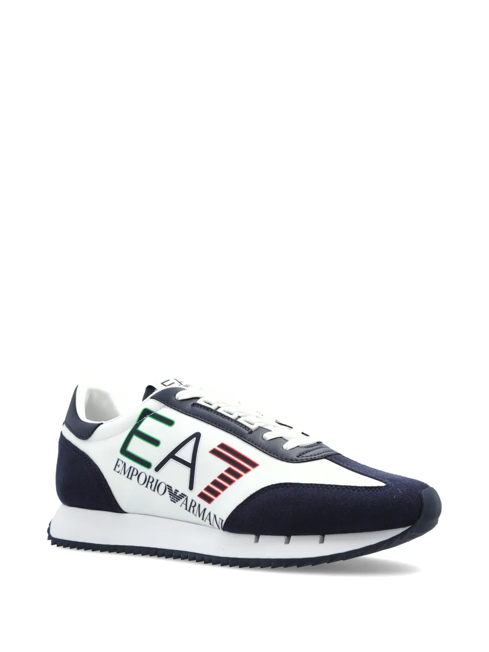 Ea7 Emporio Armani Leren sneakers Wit