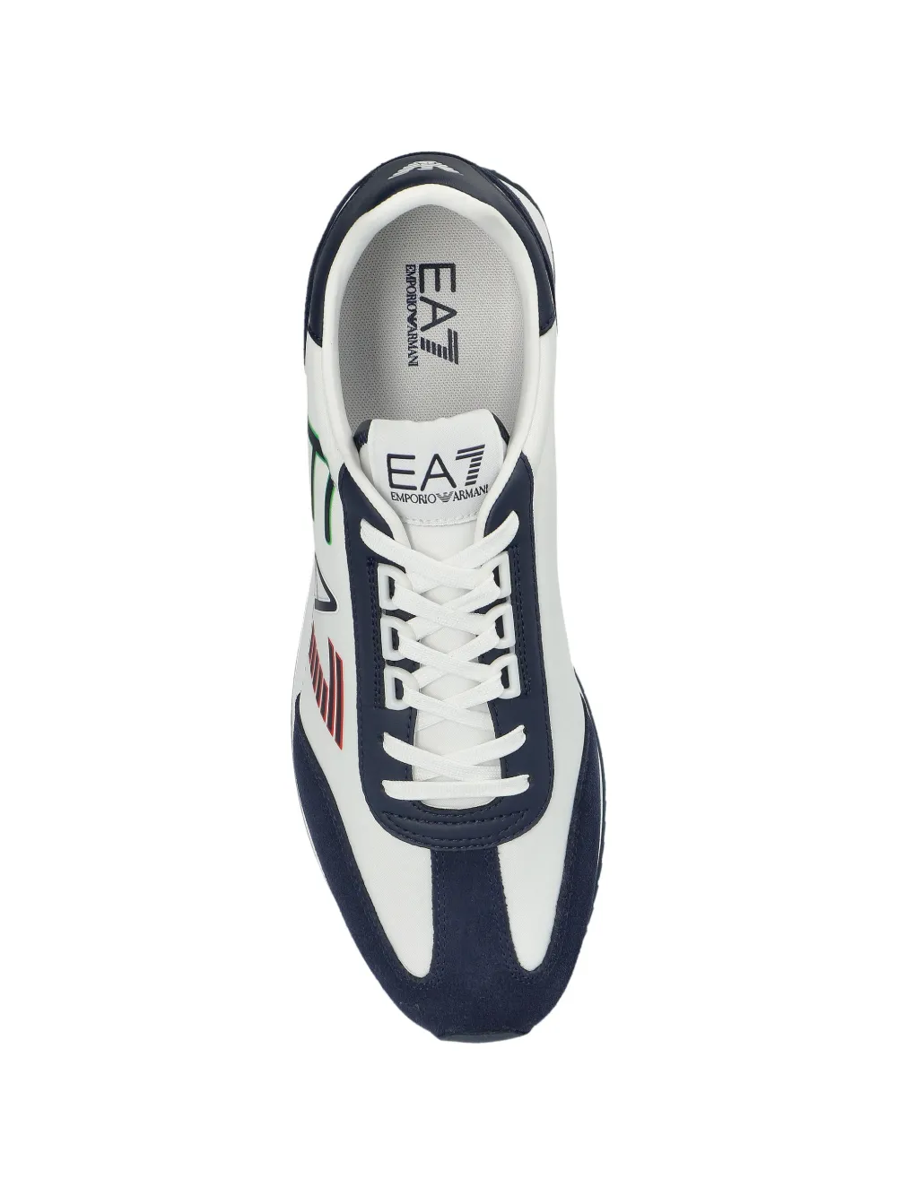 Ea7 Emporio Armani Leren sneakers Wit