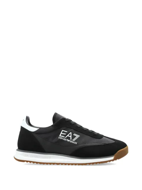 Ea7 Emporio Armani logo-print panelled sneakers