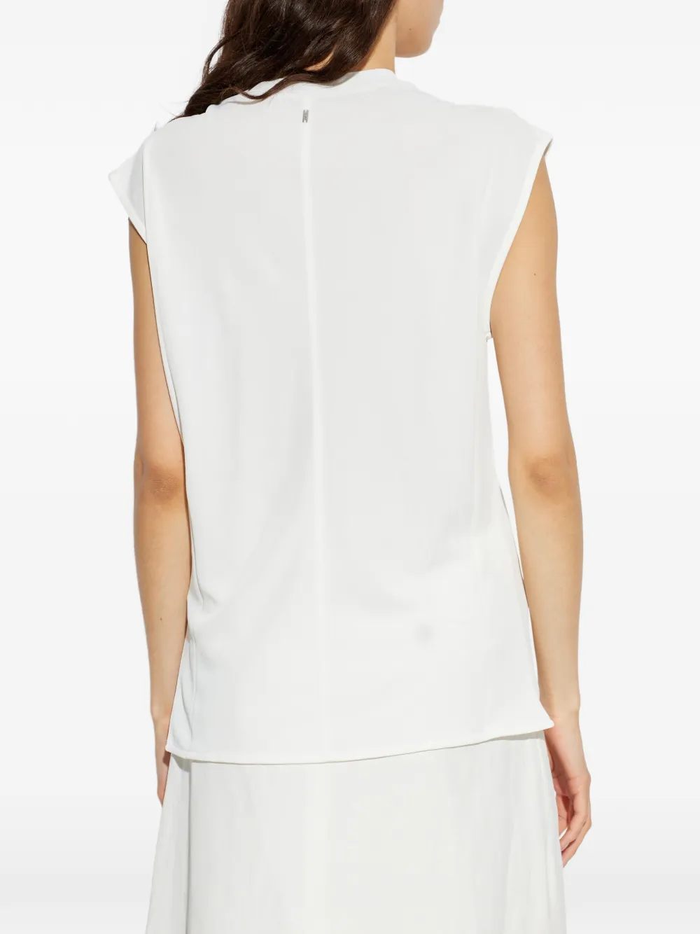 AMI Paris Tanktop met vlakken Wit