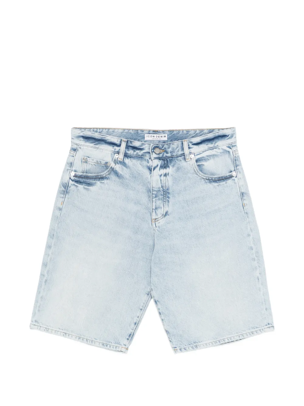 ICON DENIM Bobby denim shorts - Blu