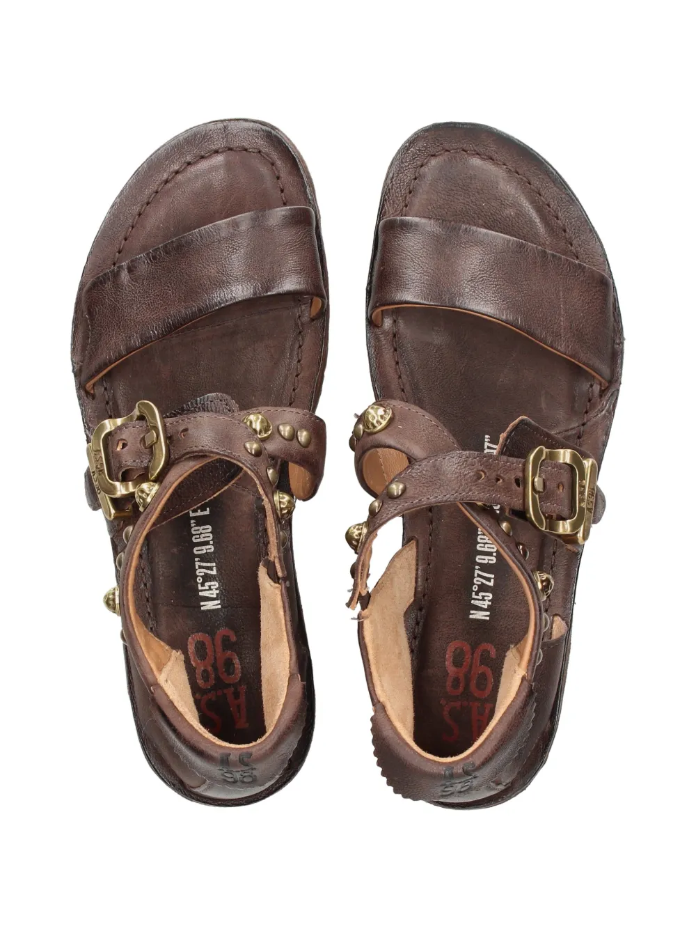 A.S.98 Airstep sandalen Bruin