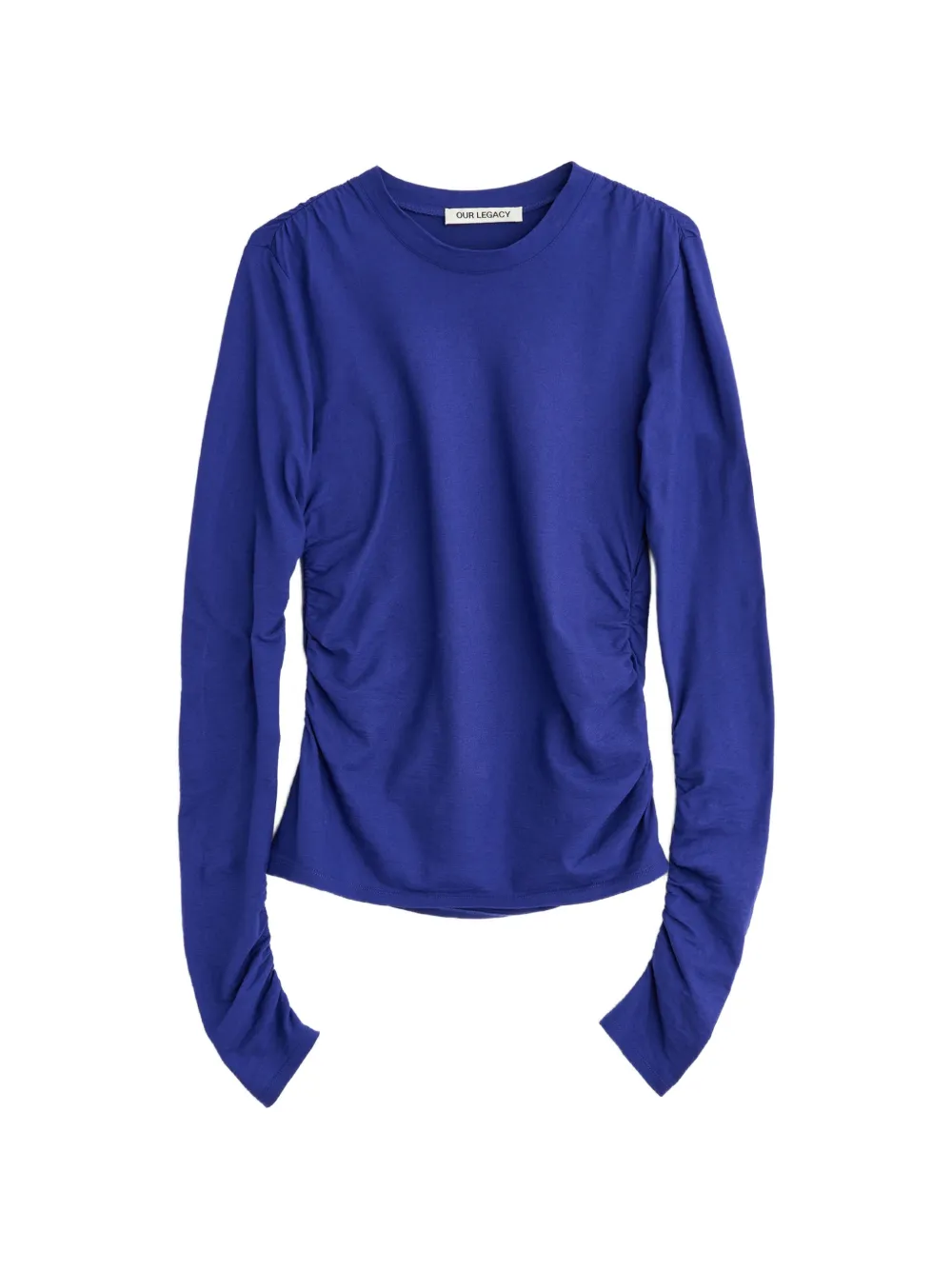 OUR LEGACY Getailleerde top met lange mouwen Blauw