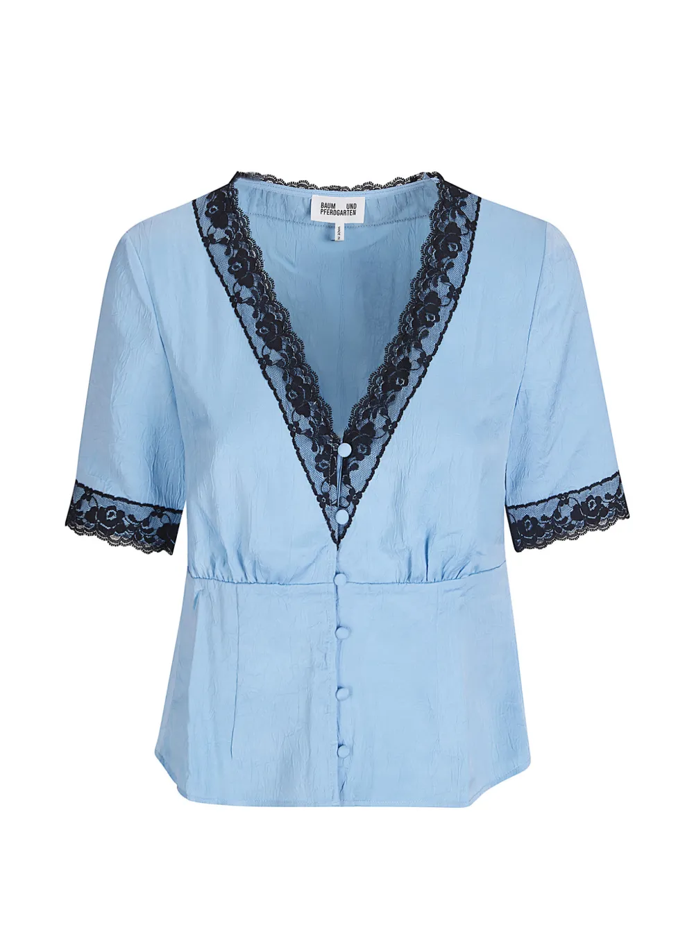 Baum Und Pferdgarten Melonie V-neck top - Blu