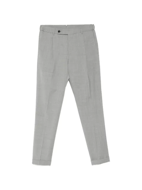 Berwich Xretrolong pleated cuffed trousers