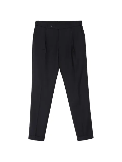 Berwich Xretrolong pleated tailored trousers