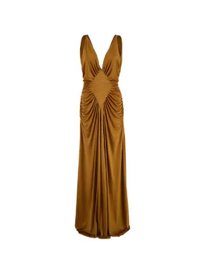 green emerald velvet dress Primavera 3919  Mia Bella The Label
