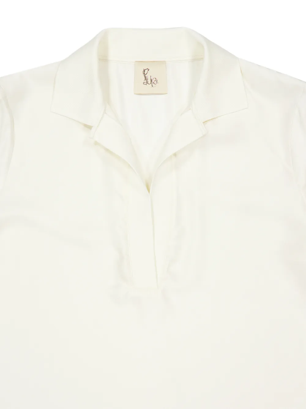  Paula Diane V-neck Long-sleeve Blouse - Neutrals 