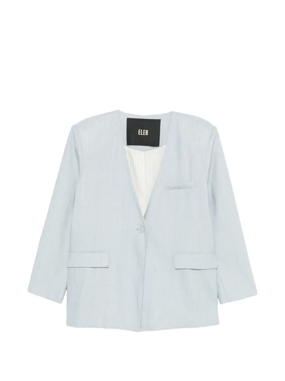 Eleh Giacca con scollo a V - Blu