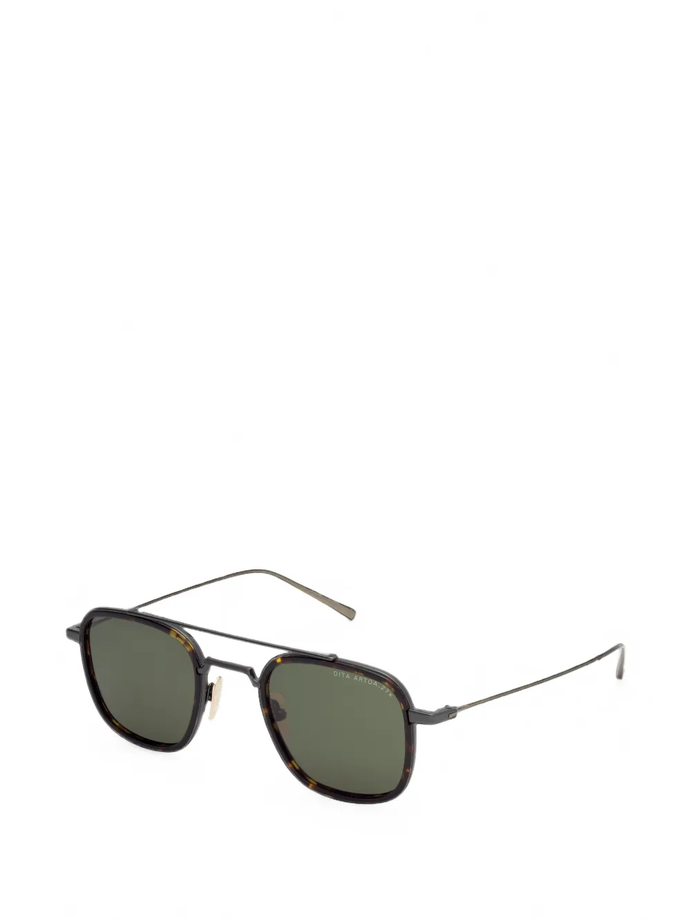 Dita Eyewear Artoa.27x zonnebril met vierkant montuur Bruin