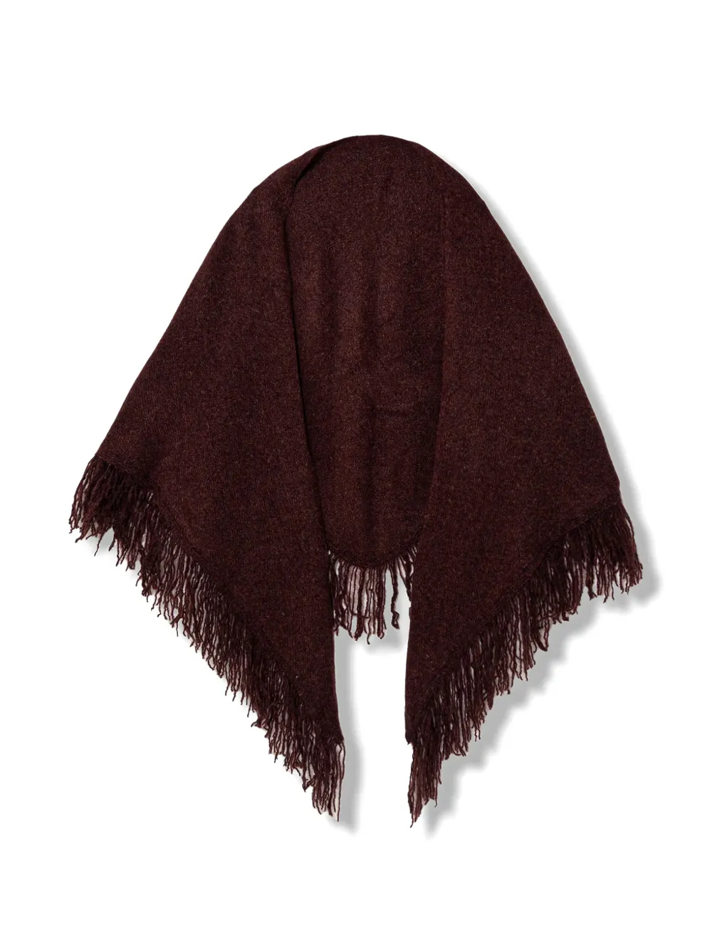 Pedro Del Hierro fringed-edge scarf - Marrone