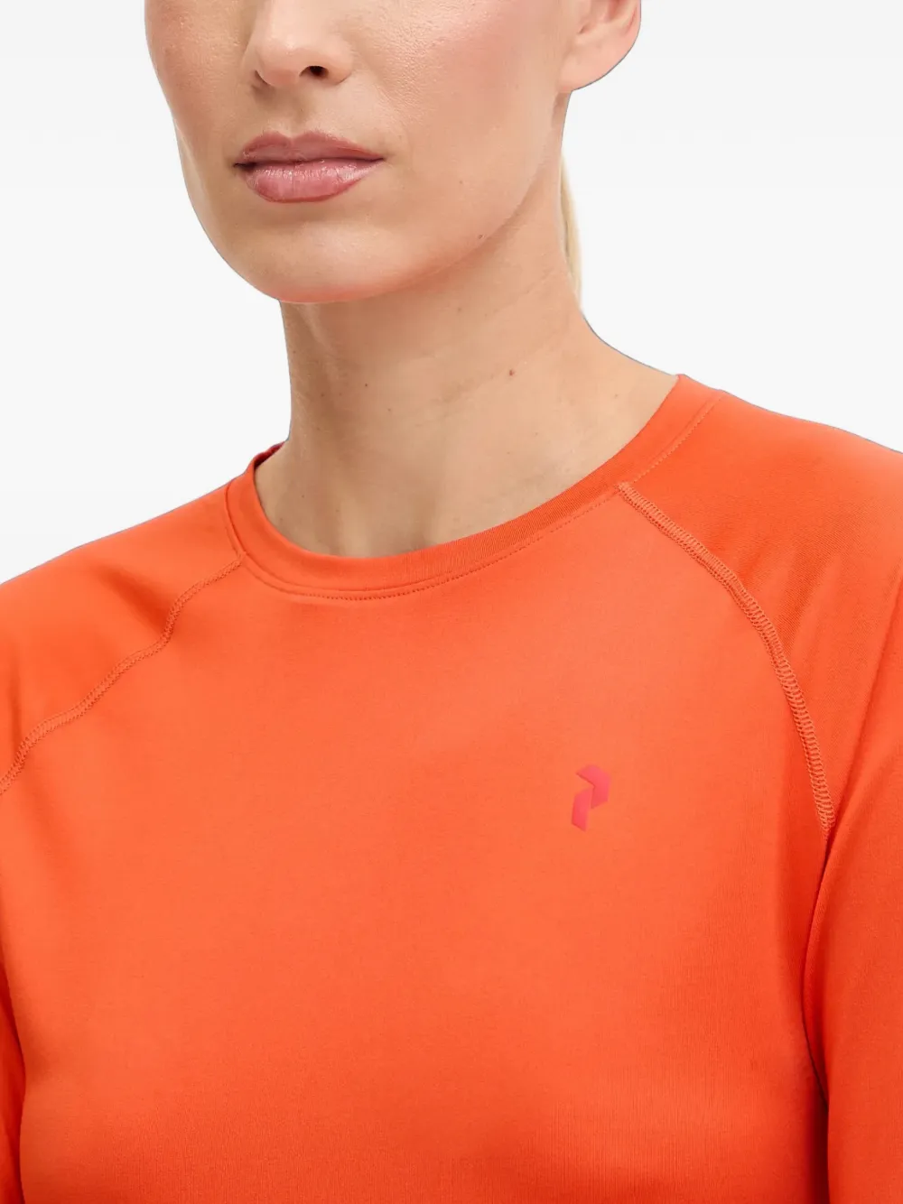 Peak Performance Top met ronde hals Oranje