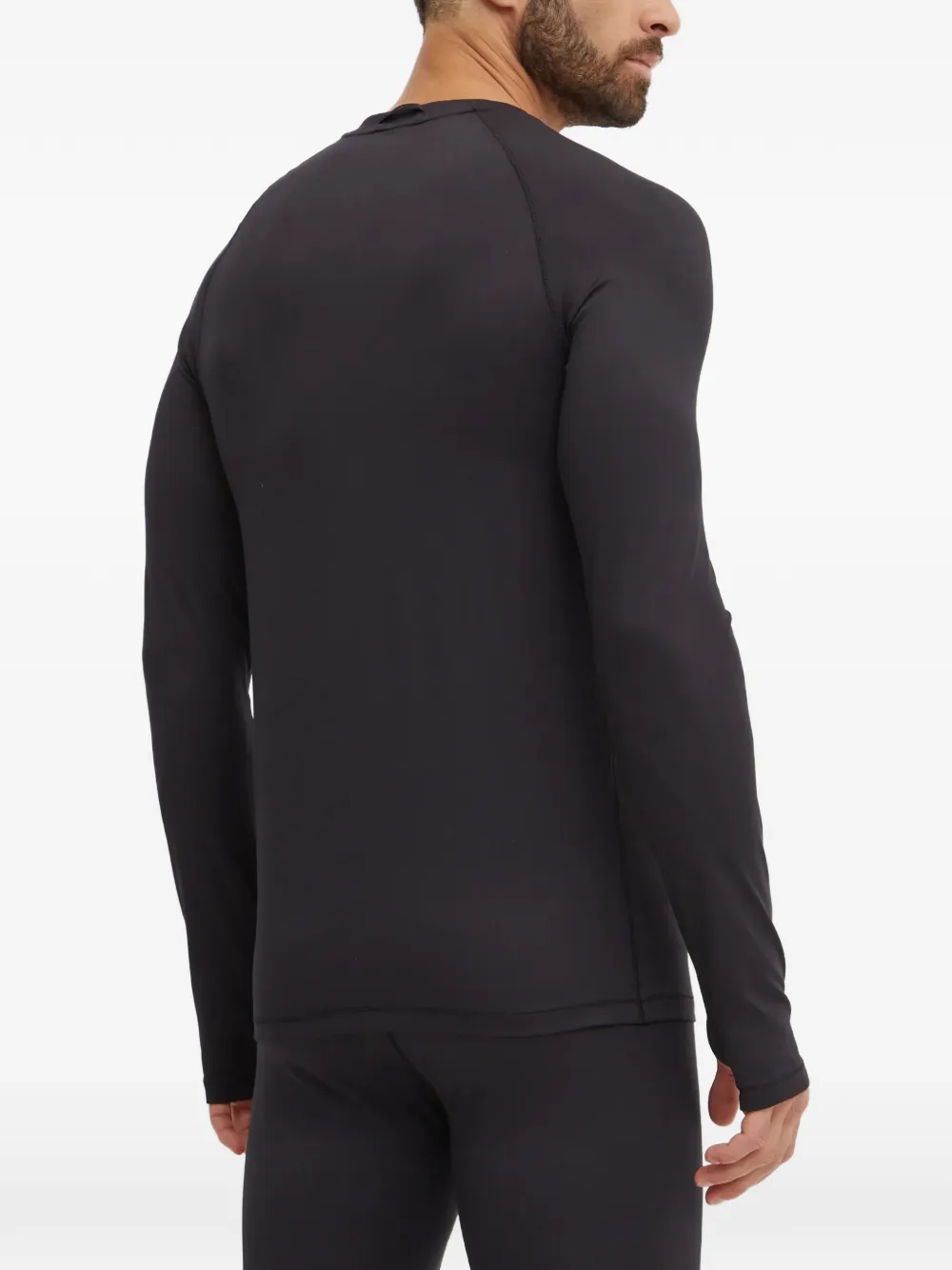 Peak Performance Spirit Crew baselayer-T-shirt met raglanmouwen Zwart