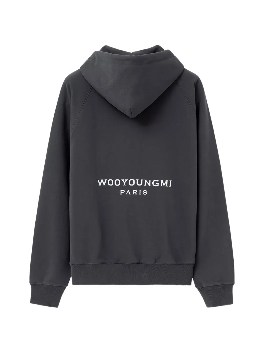 Wooyoungmi Hoodie met logoprint Grijs