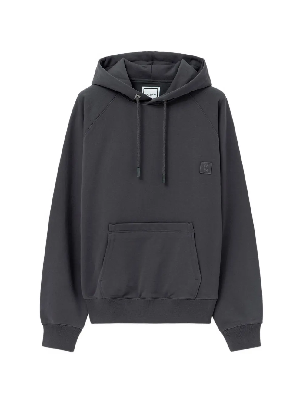 Wooyoungmi logo-print hoodie - Grey