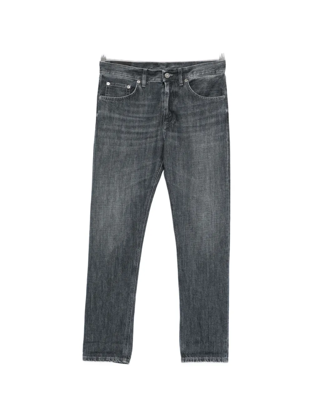 DONDUP washed-effect five-pocket jeans - Grigio