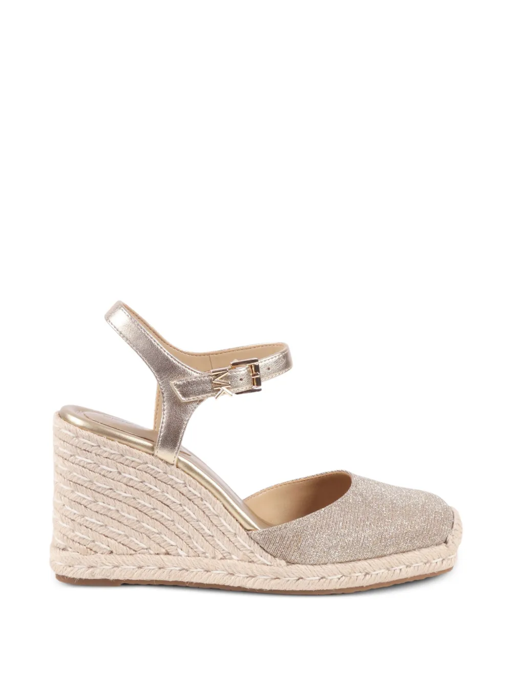 Michael Kors Kenzie wedge espadrilles Beige