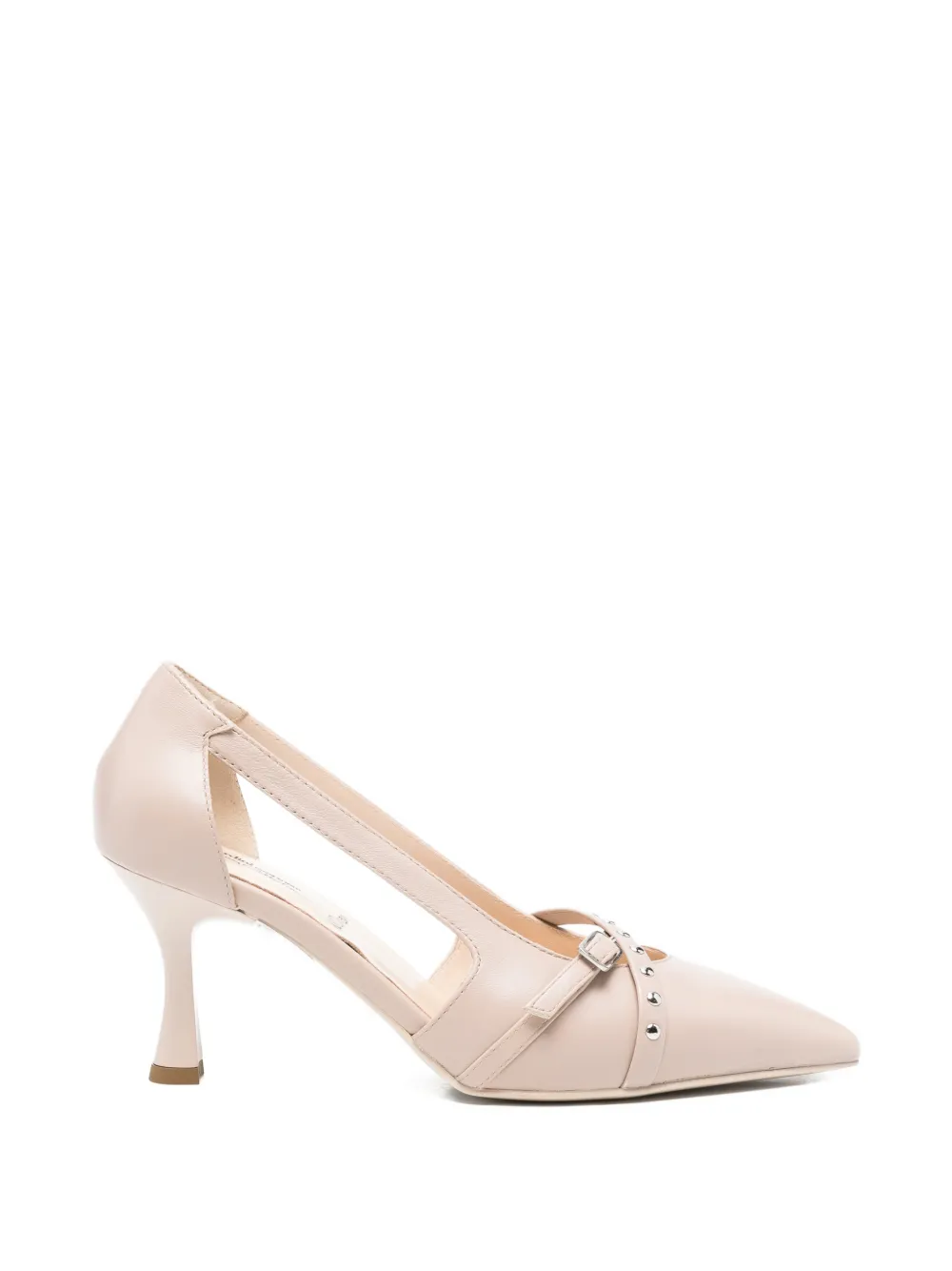 Nero Giardini Studded-strap Pumps In Pink