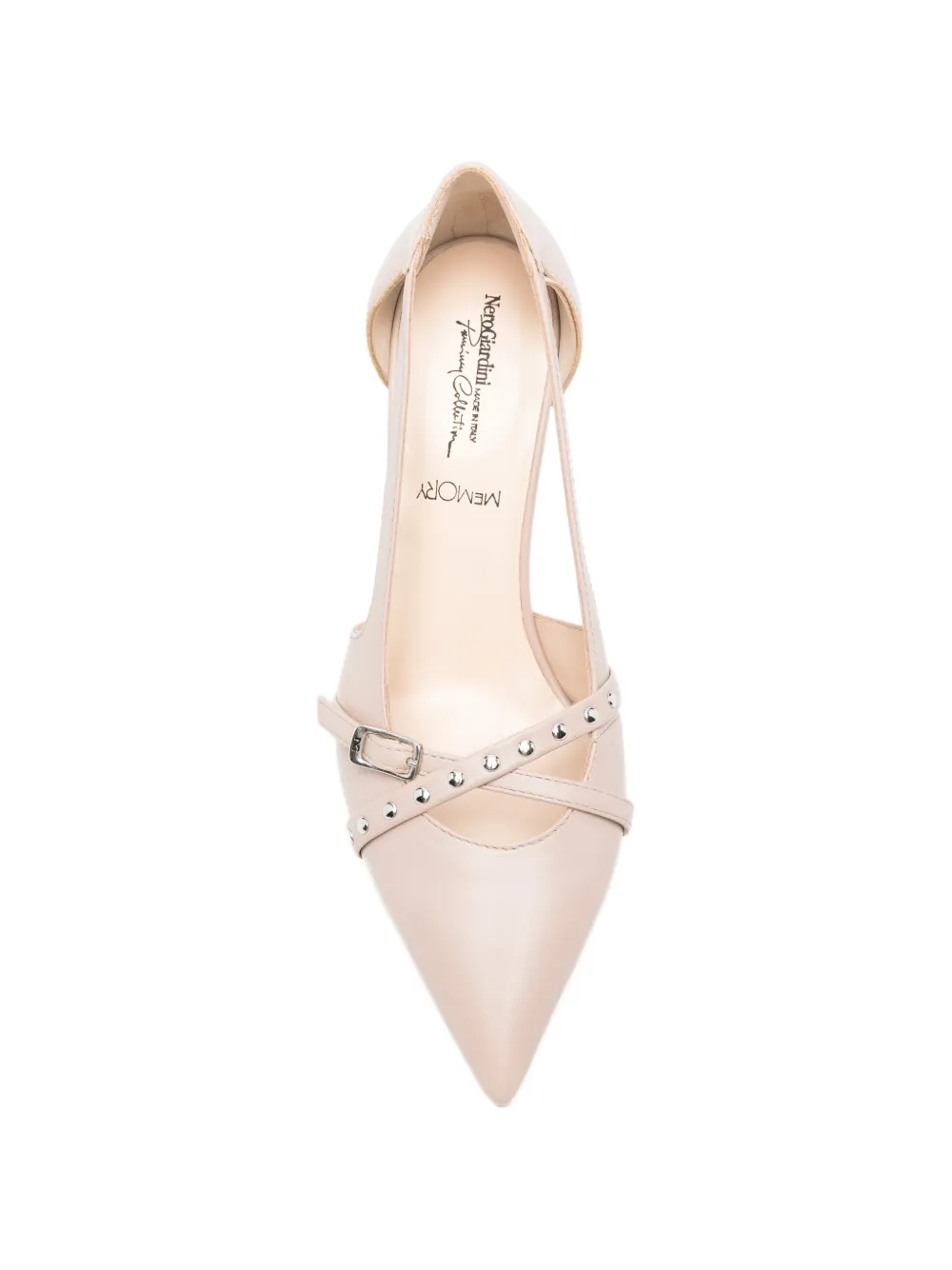 NERO GIARDINI Pumps met bandjes met studs Roze
