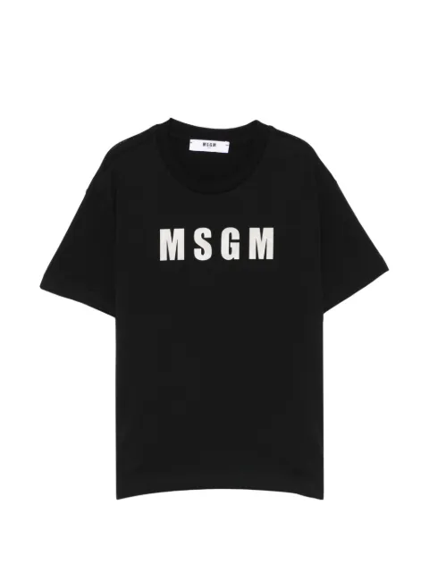 MSGM Kids logo-print T-shirt