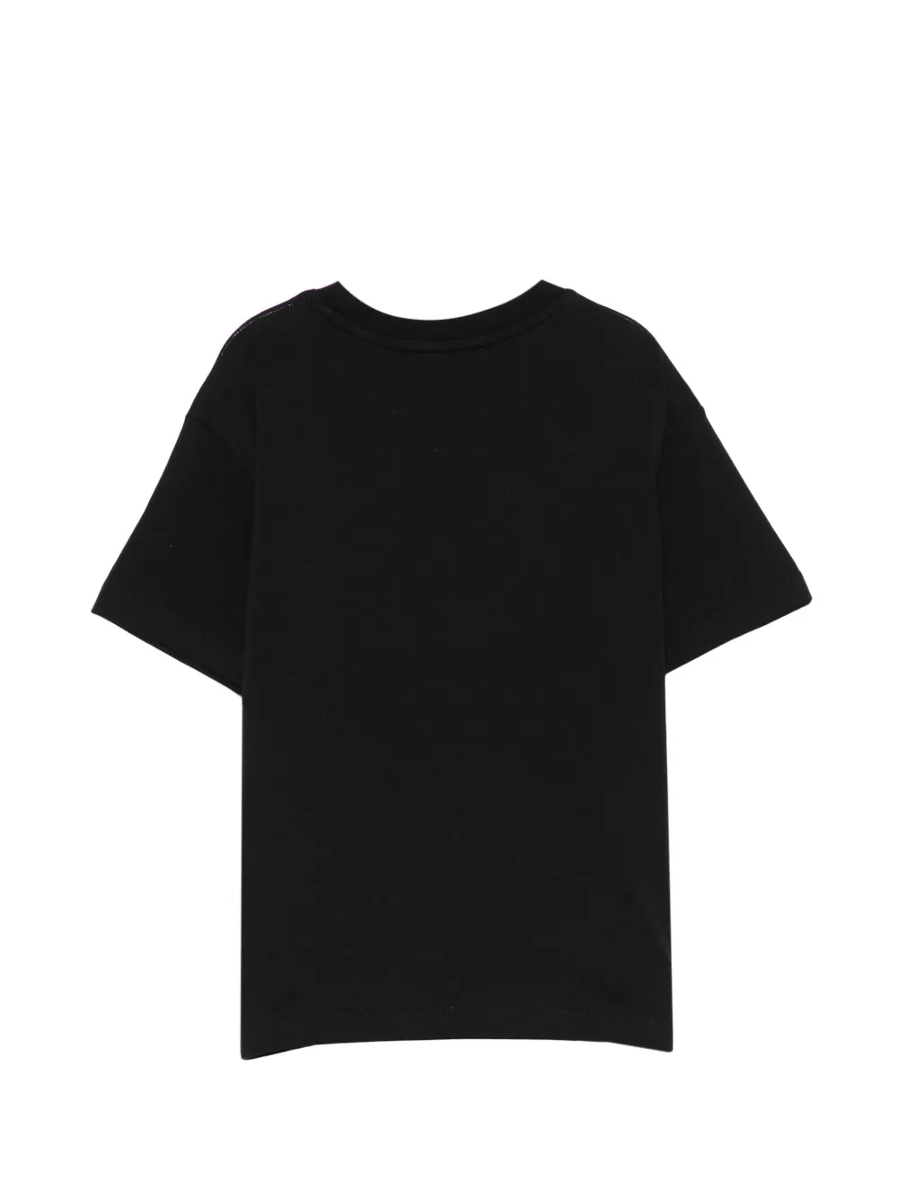 MSGM Kids T-shirt met logoprint Zwart