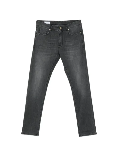 Incotex belt-loop faded-effect jeans