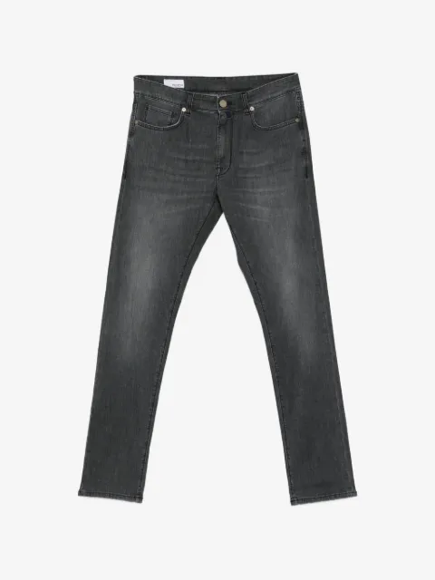Incotex Ausgeblichene Jeans mit Gürtelschlaufe