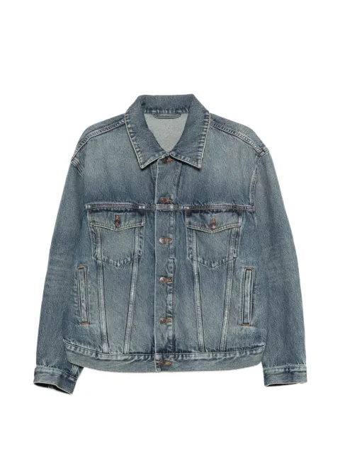 Balenciaga chest-pocket denim jacket