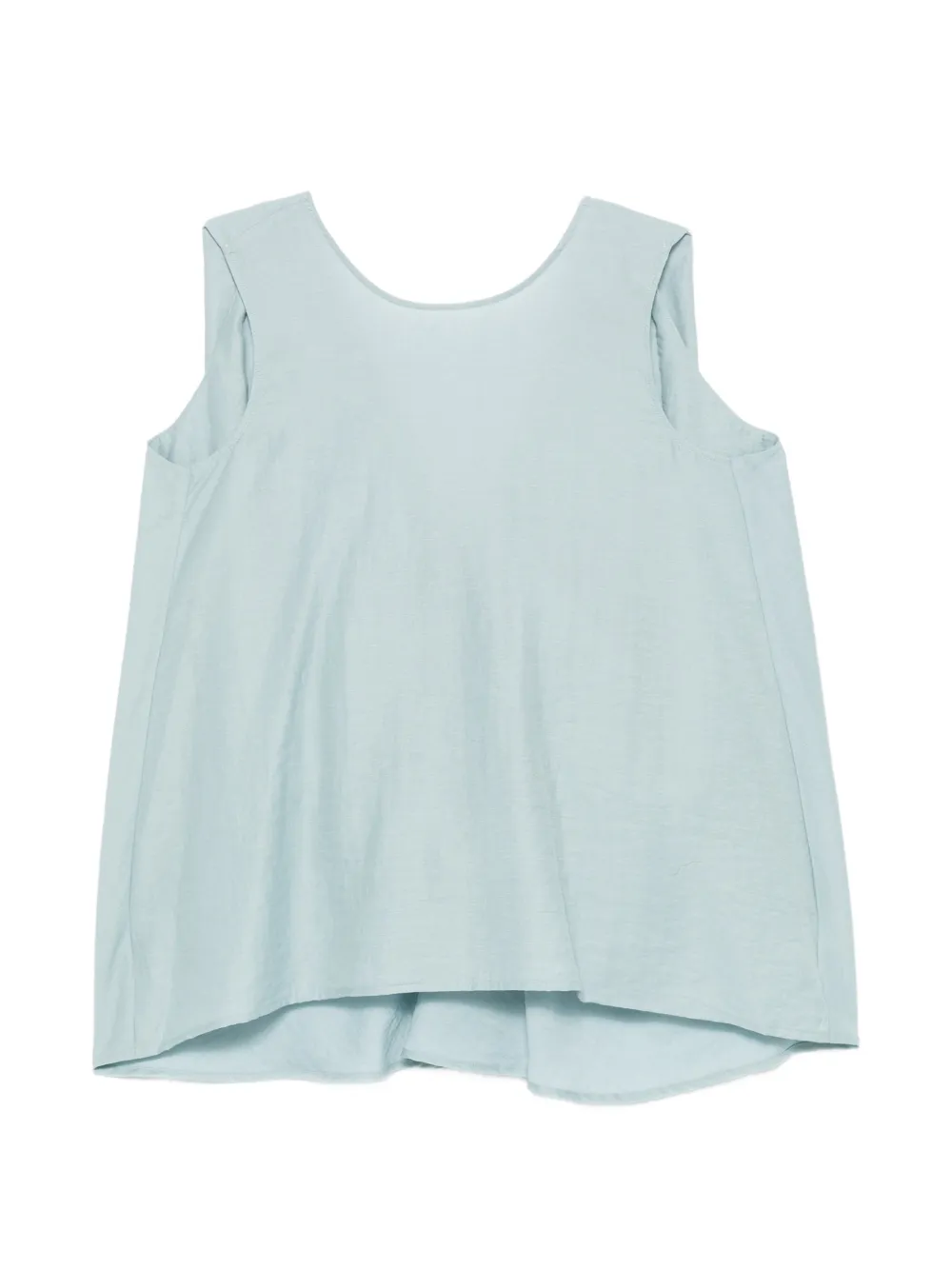 Eleh sleeveless flared blouse - Blu
