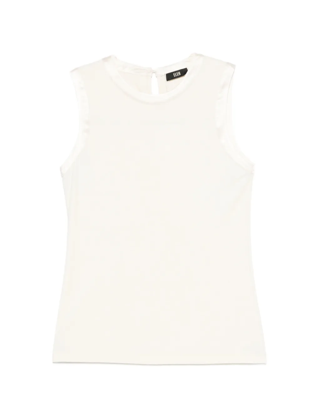 Eleh sleeveless crew-neck top - Toni neutri