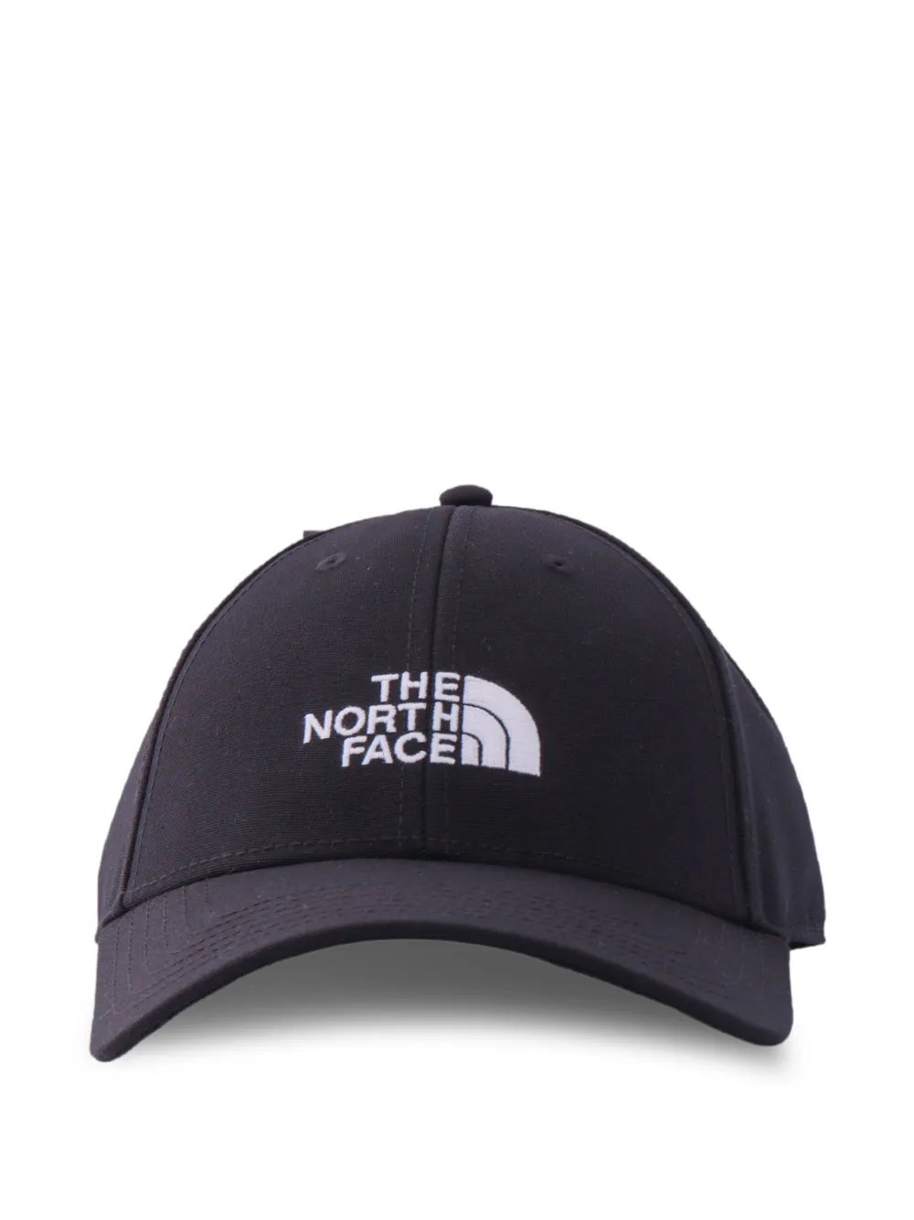 The North Face Kids logo-embroidered cap - Nero