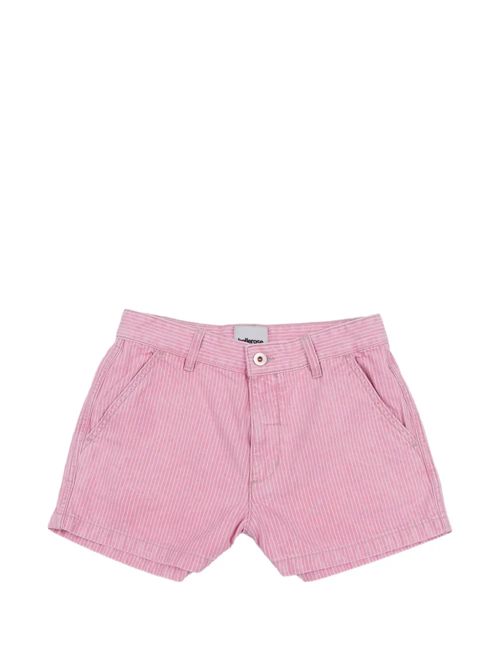 Bellerose Kids Kristen striped shorts - Rosa