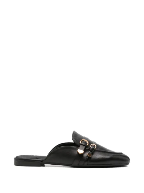 TAMARIS leather mules