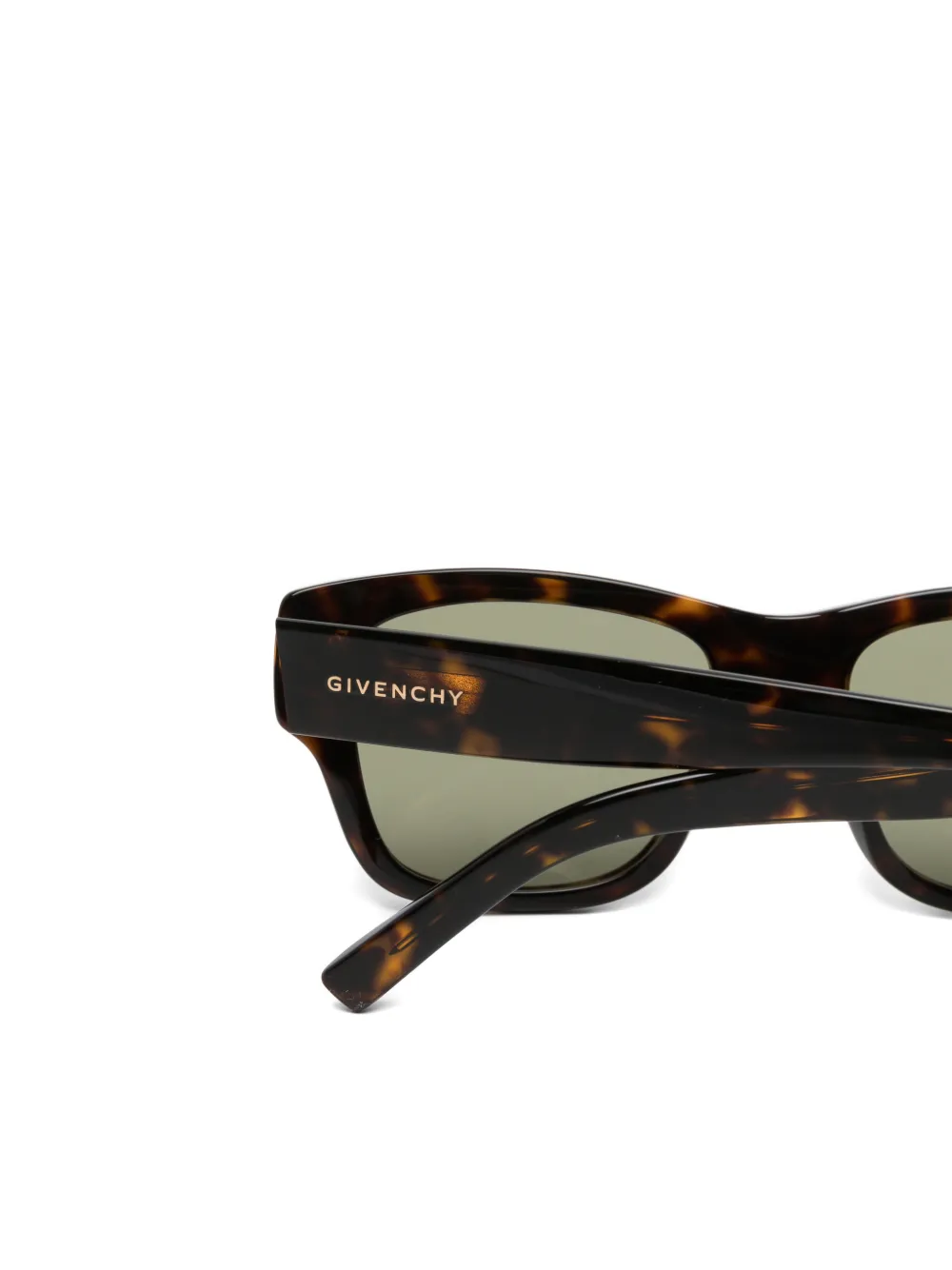 Givenchy Eyewear Zonnebril met rechthoekig montuur Bruin