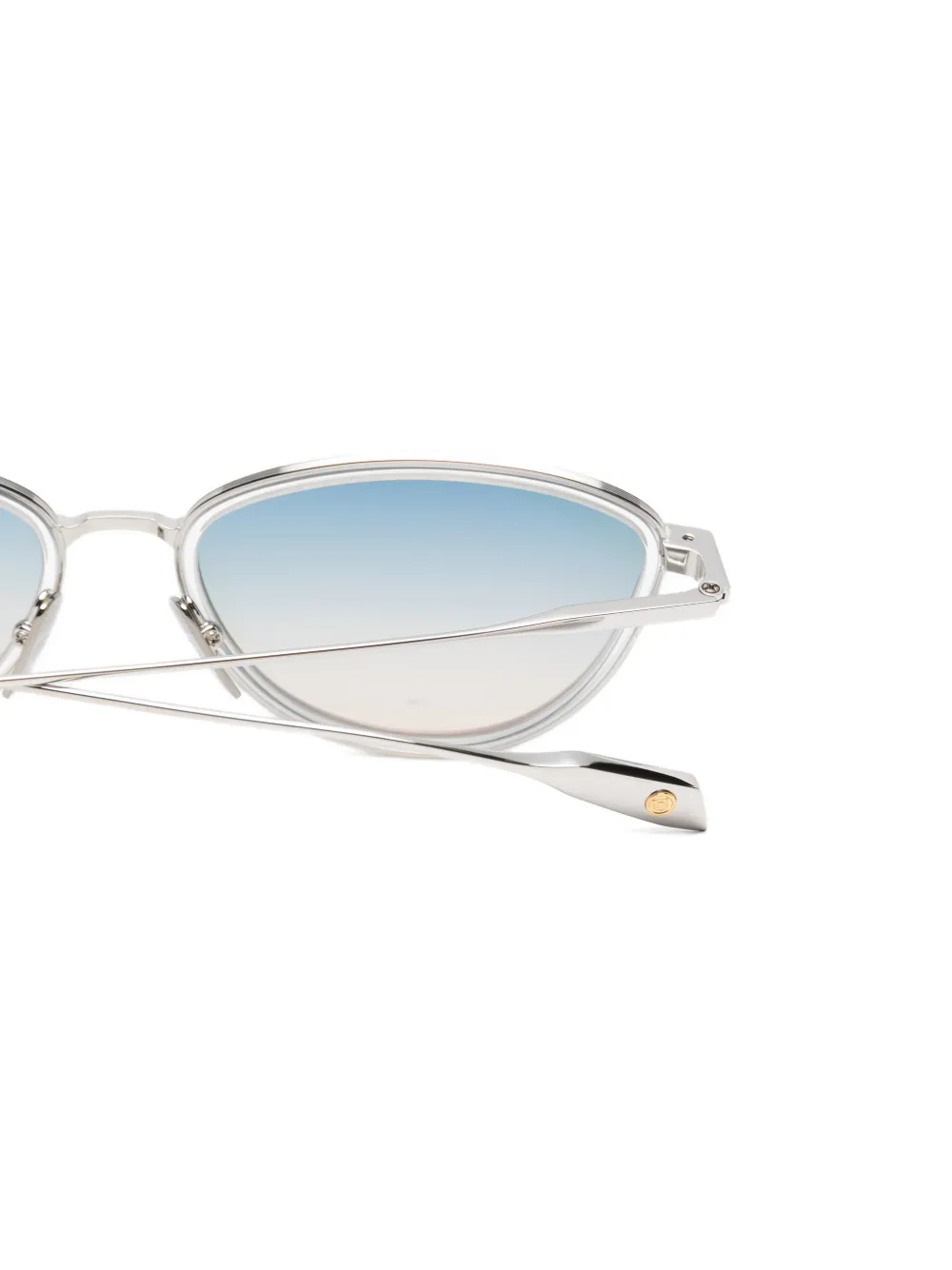 Dita Eyewear Vouna zonnebril met cat-eye montuur Zilver